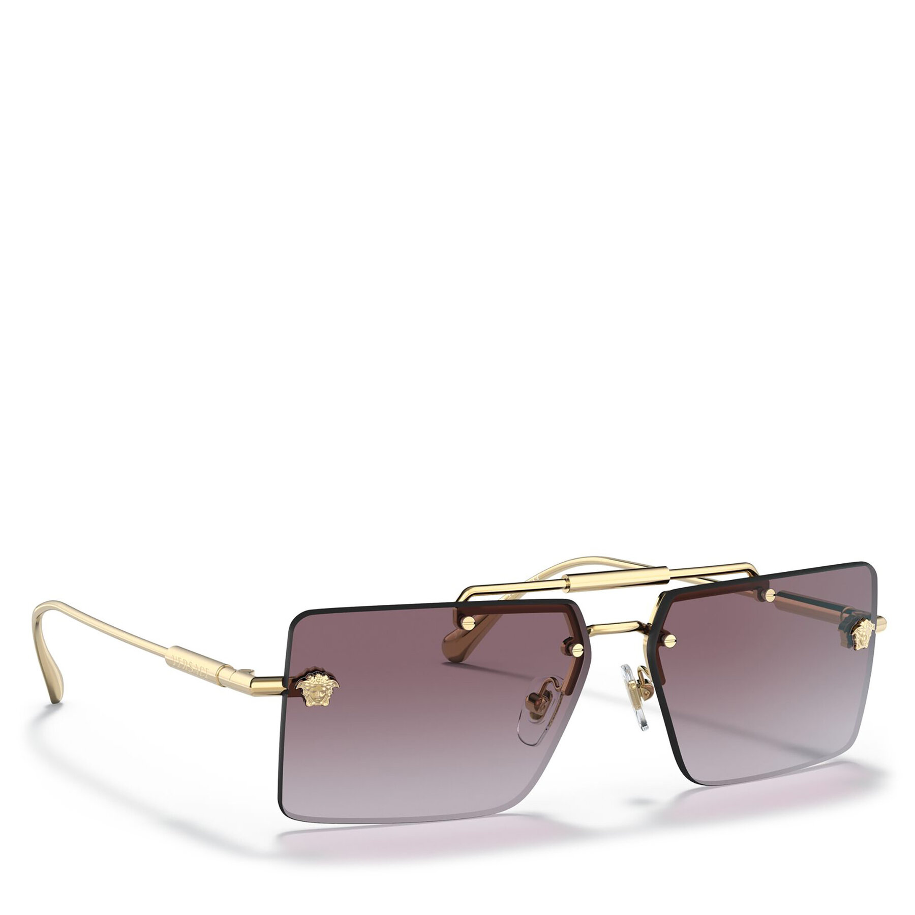 Sonnenbrillen Versace 0VE2245 60 10028H Goldfarben von Versace