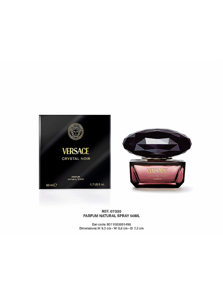 VERSACE Crystal Noir Parfum Natural Spray 50ml von Versace