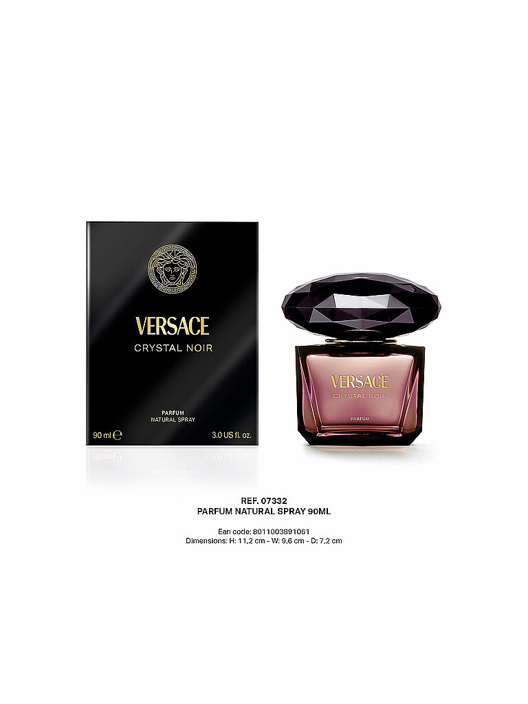 VERSACE Crystal Noir Parfum Natural Spray  90ml von Versace