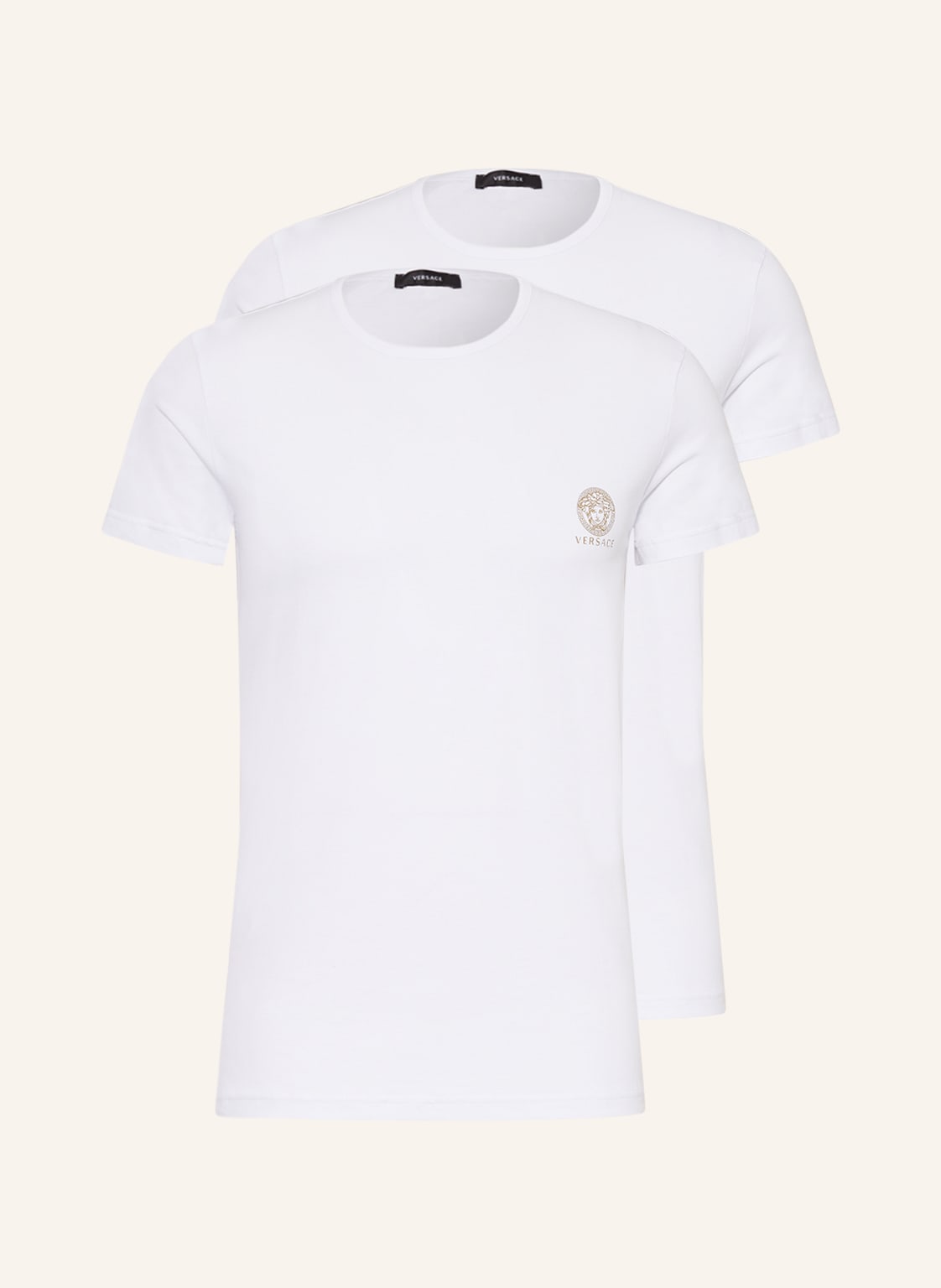 Versace 2-Er Pack T-Shirts Medusa weiss von Versace