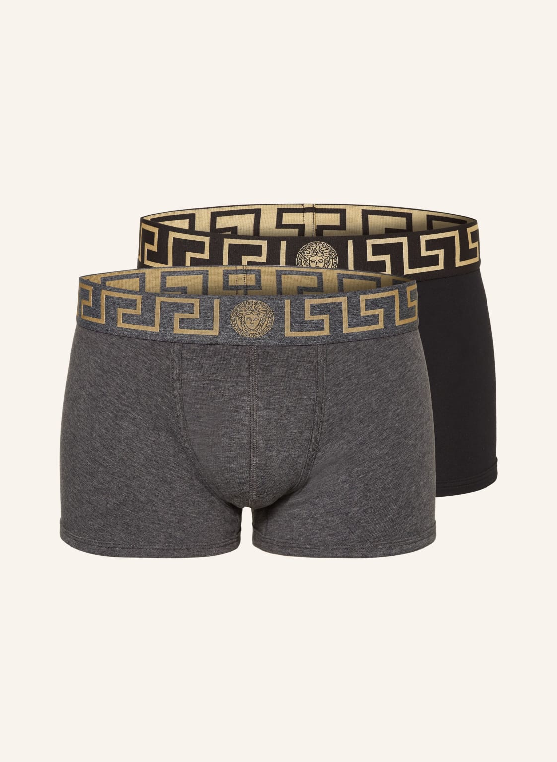 Versace 2er-Pack Boxershorts schwarz Versace 2er-Pack Boxershorts schwarz von Versace