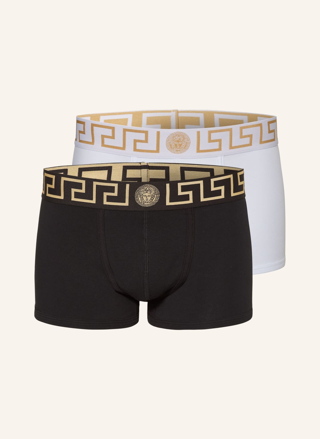 Versace 2er-Pack Boxershorts schwarz Versace 2er-Pack Boxershorts schwarz von Versace