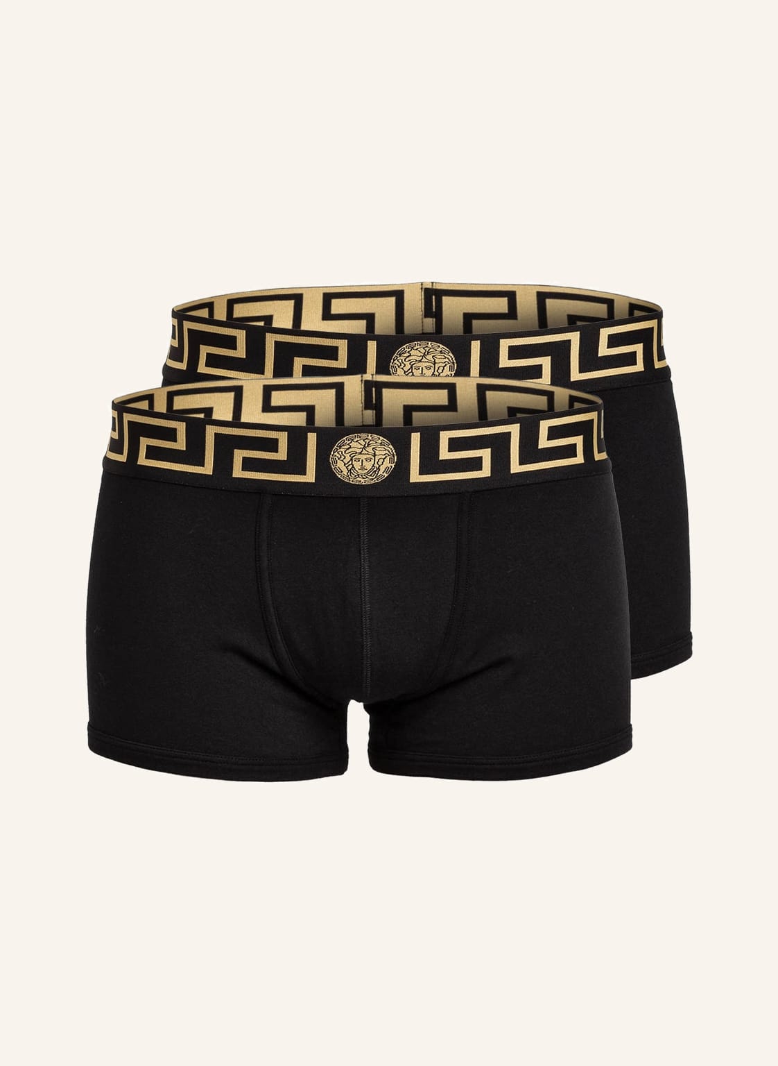 Versace 2er-Pack Boxershorts schwarz von Versace