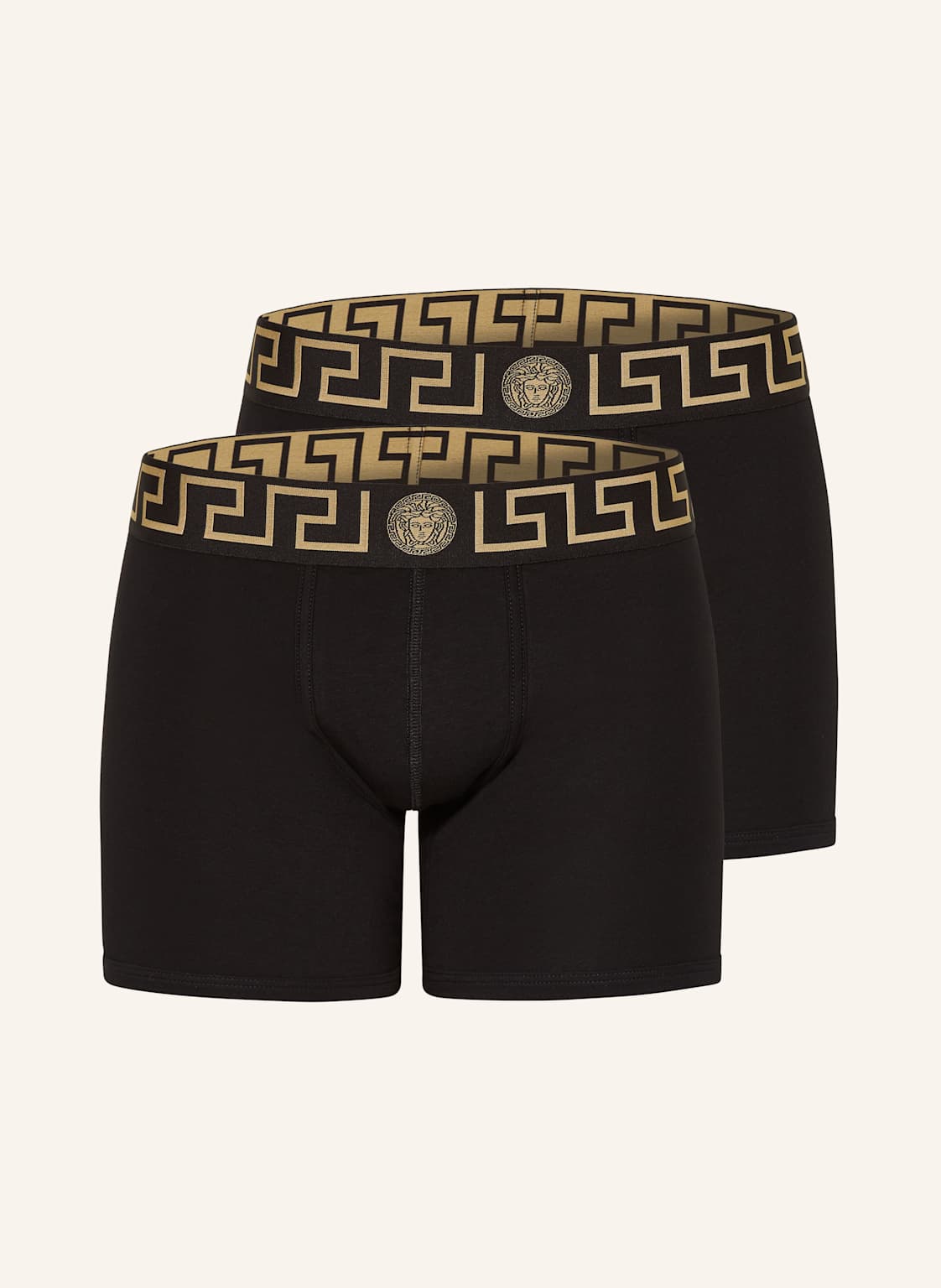 Versace 2er-Pack Boxershorts schwarz Versace 2er-Pack Boxershorts schwarz von Versace
