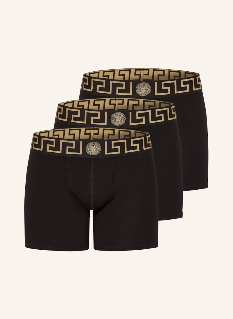 Versace 2er-Pack Boxershorts schwarz von Versace