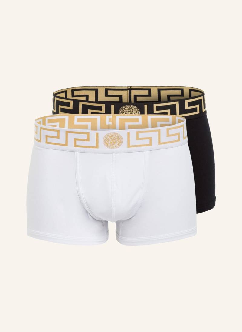 Versace 2er-Pack Boxershorts schwarz von Versace