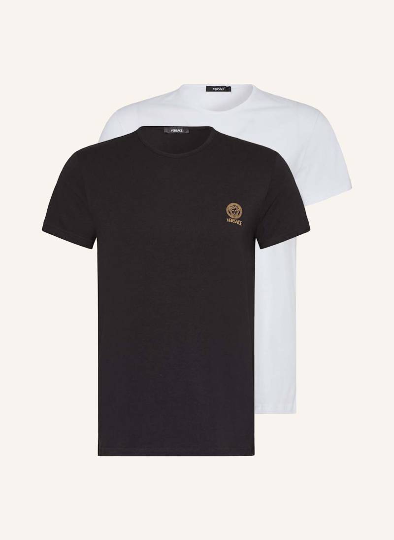 Versace 2er-Pack T-Shirts weiss von Versace