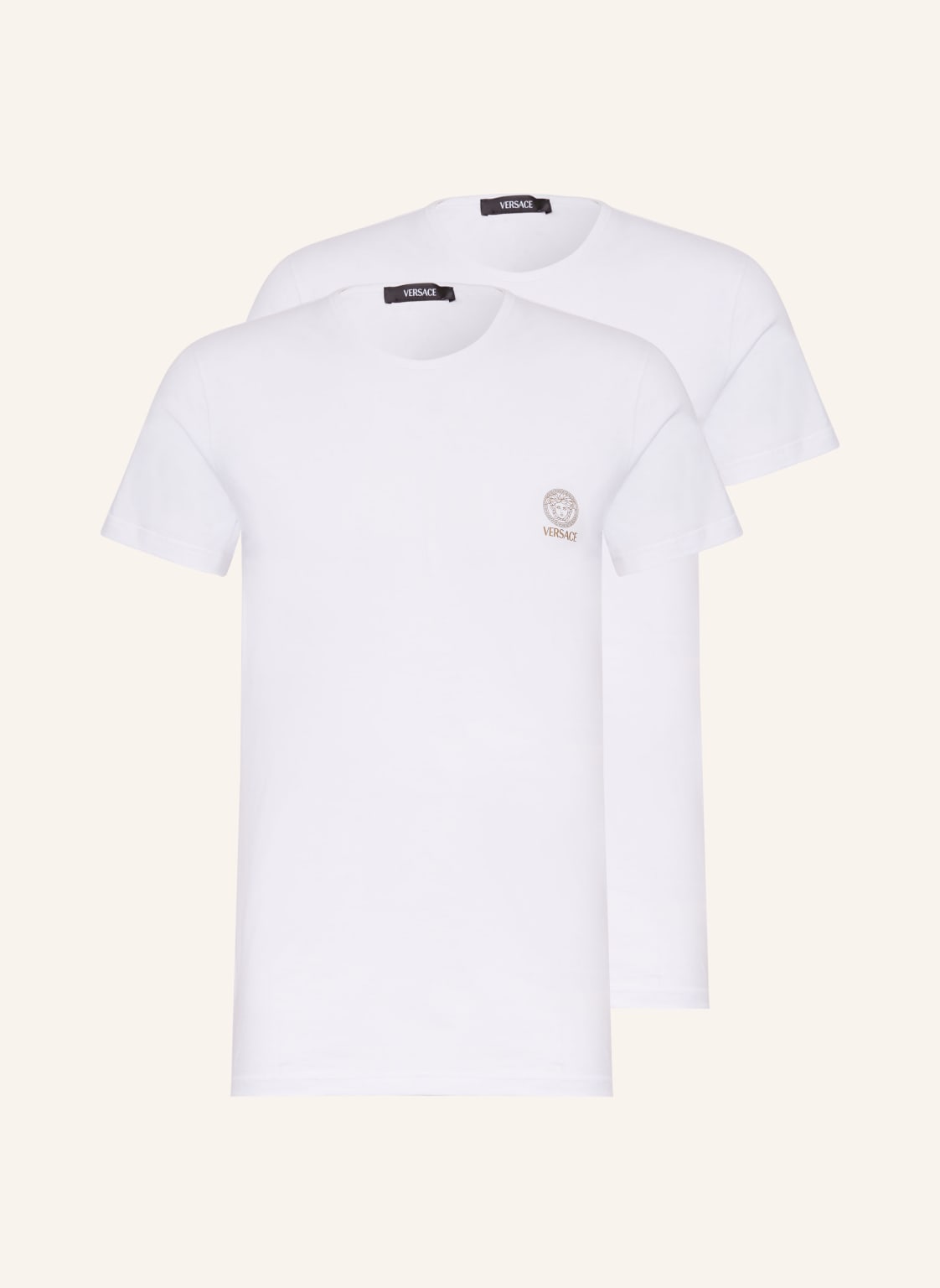 Versace 2er-Pack T-Shirts weiss von Versace