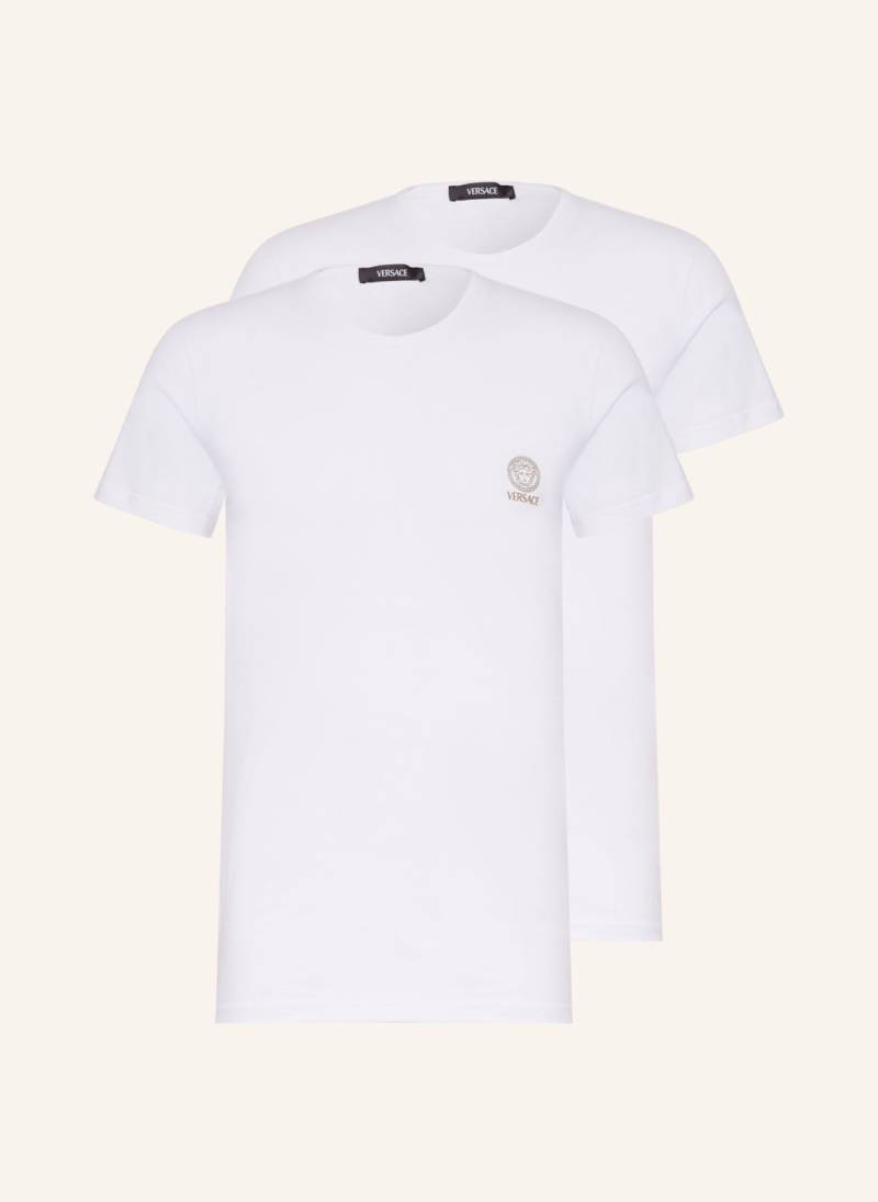 Versace 2er-Pack T-Shirts weiss von Versace