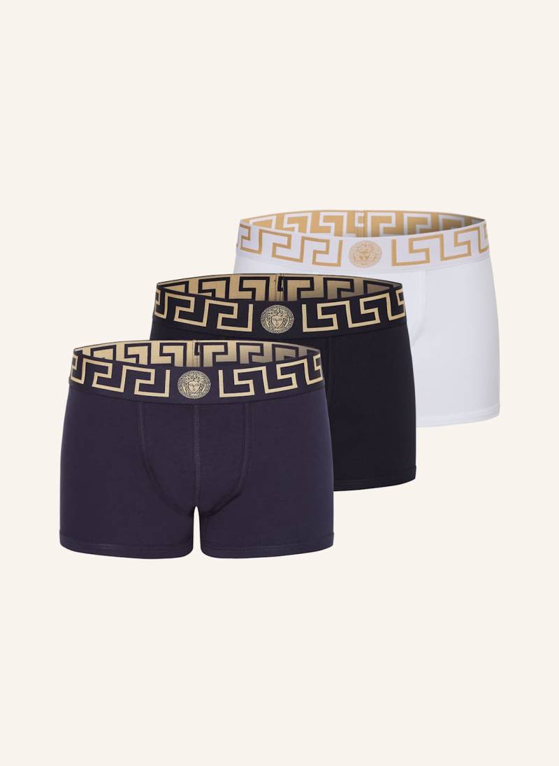 Versace 3er-Pack Boxershorts blau von Versace