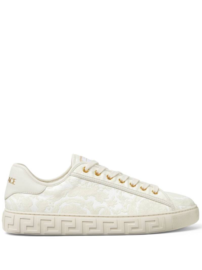 Versace Barocco Greca Sneakers - Neutrals von Versace