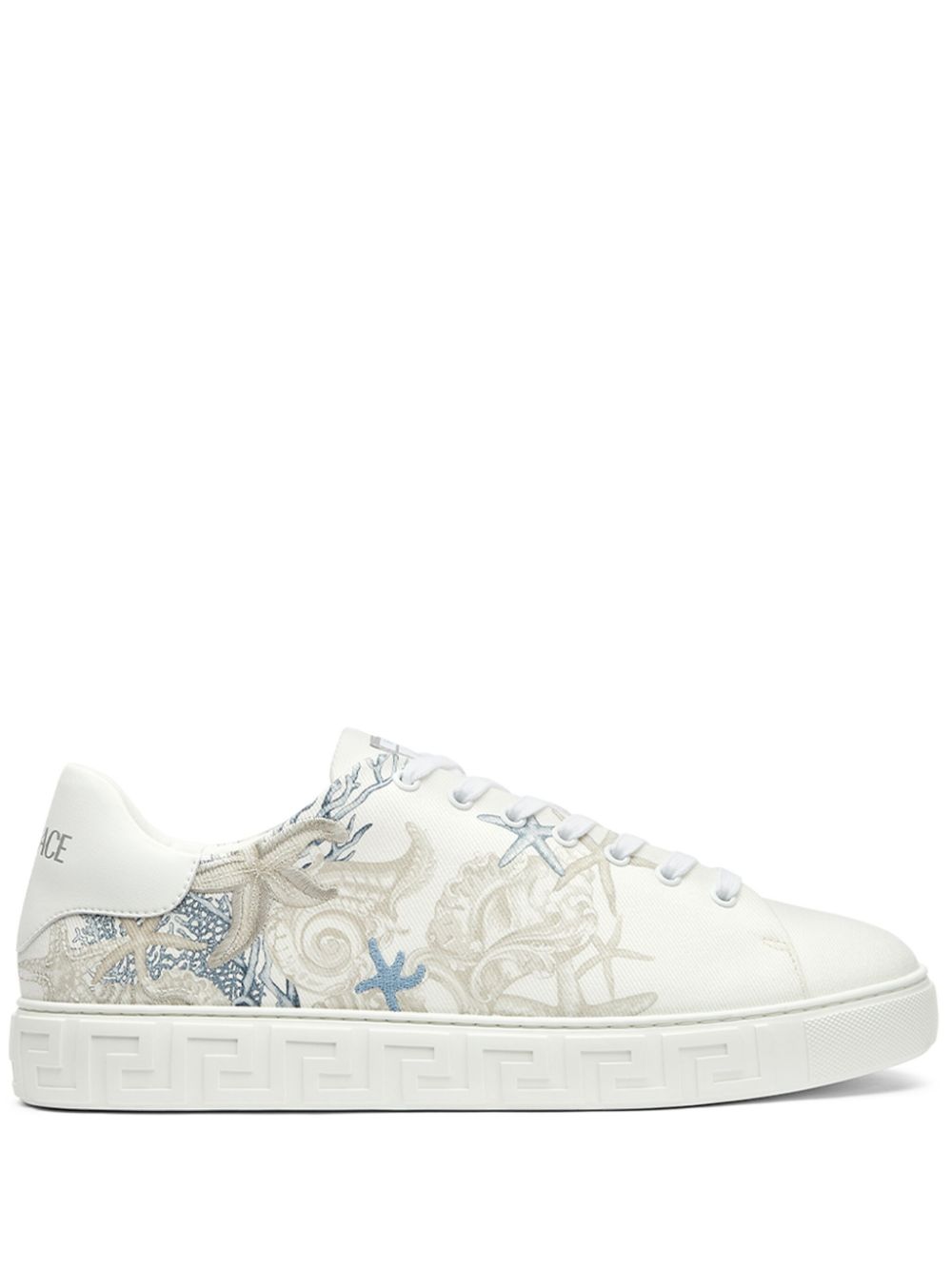 Versace Barocco Sea Greca sneakers - White von Versace