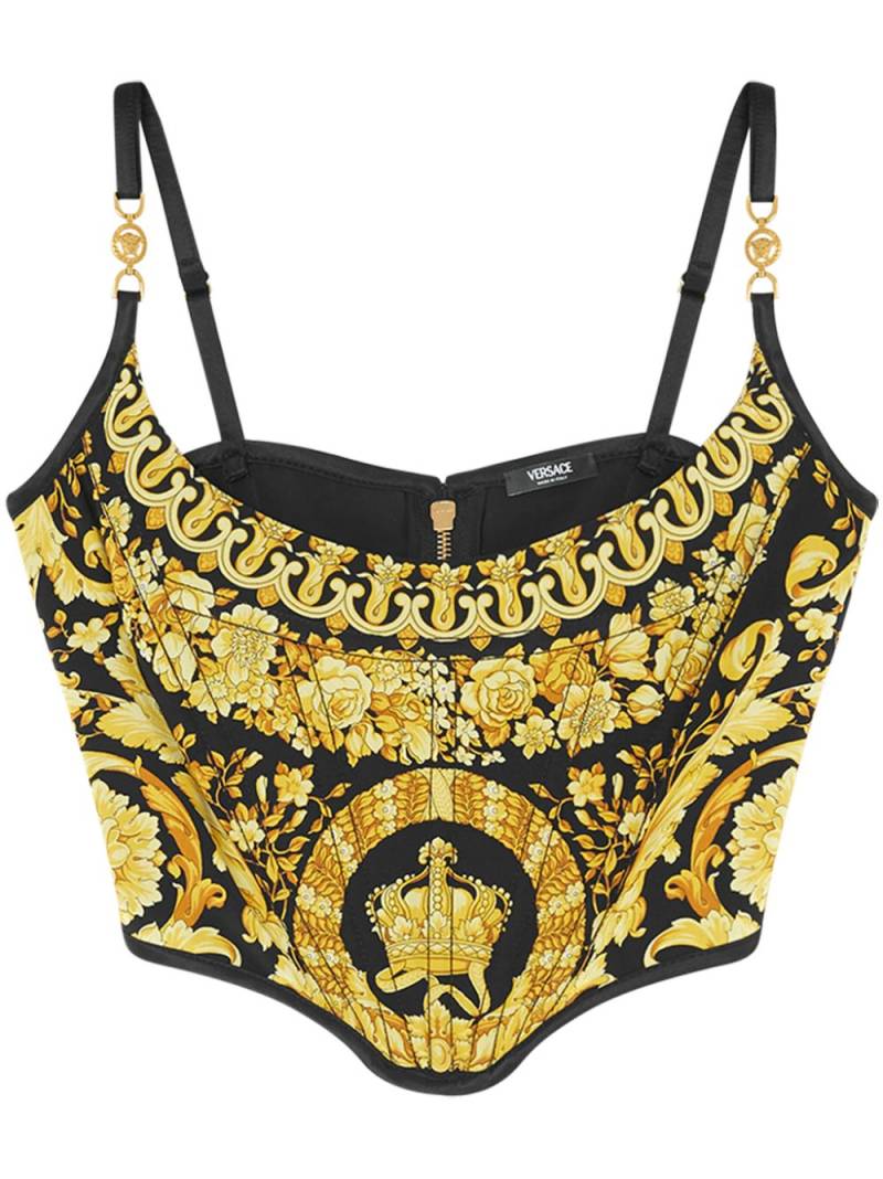 Versace La Coupe des Dieux corset top - Black von Versace