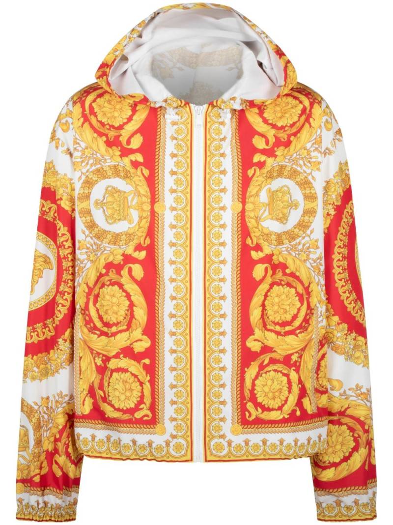 Versace Barocco-print jacket - White von Versace