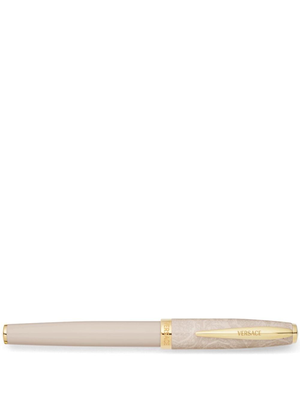 Versace Barocco-print roller pen - Neutrals von Versace