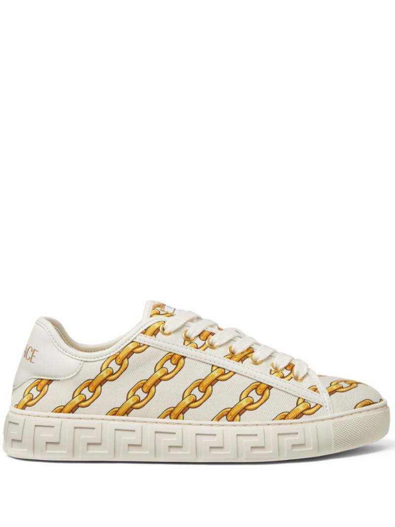 Versace Baroque Chain sneakers - Neutrals von Versace