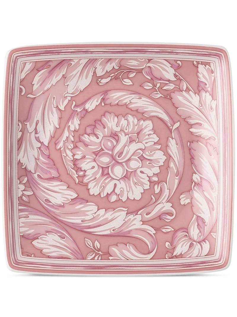 Versace Barrocco Coppeta porcelain plate (9cm) - Pink von Versace