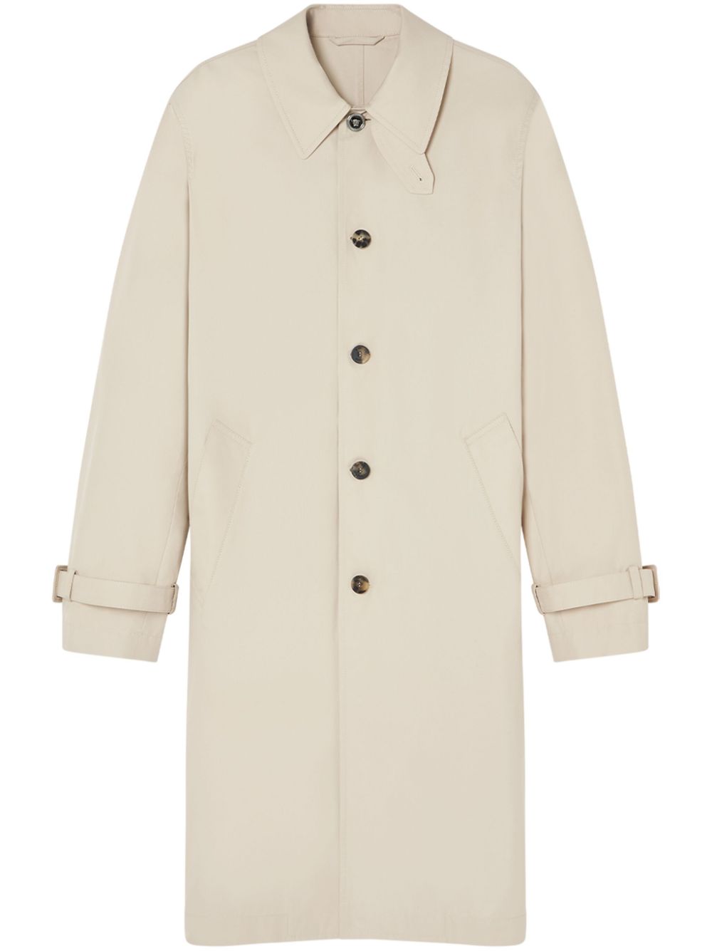 Versace Barrocco Sea trench coat - Neutrals von Versace