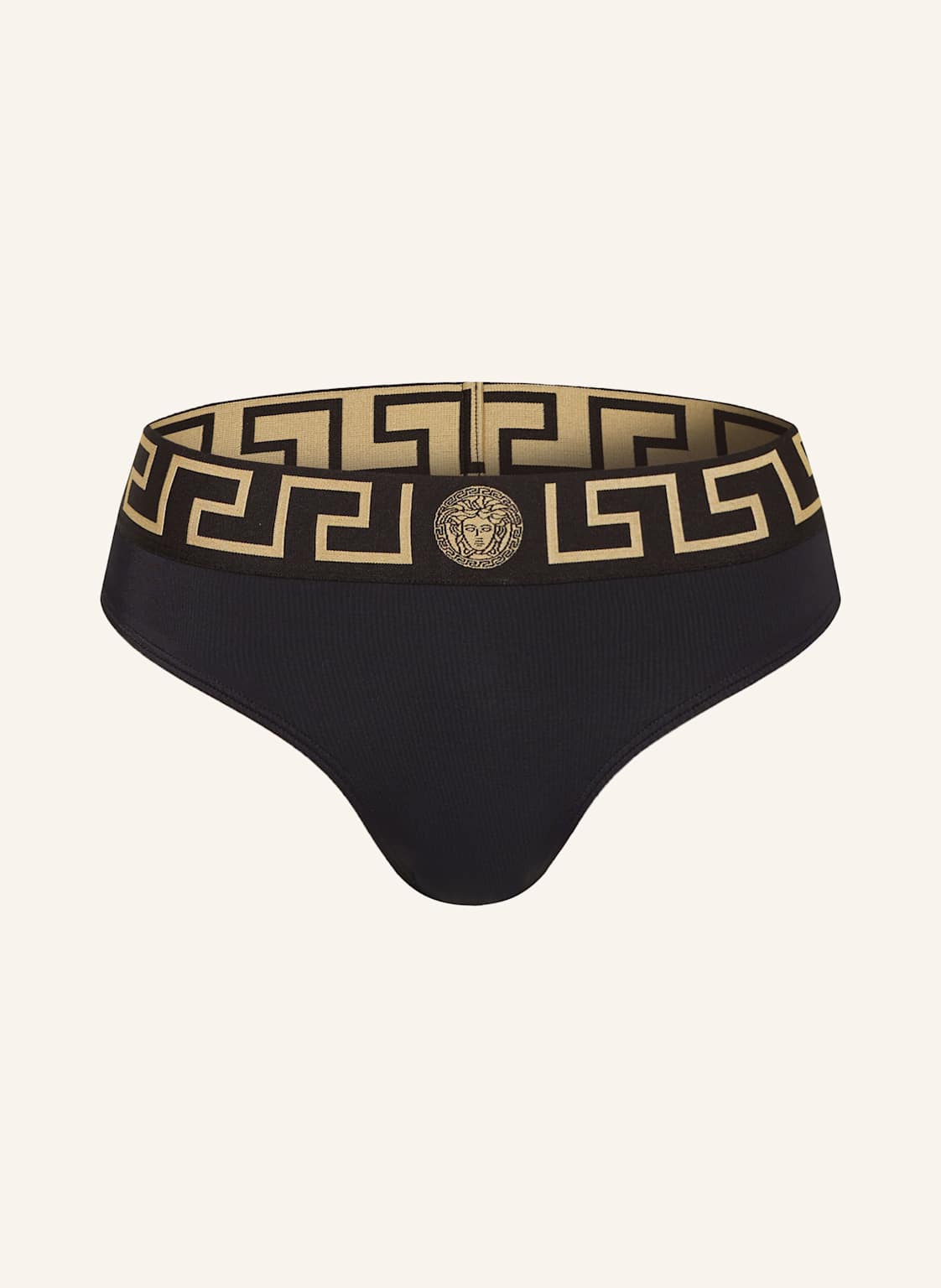 Versace Basic-Bikini-Hose schwarz von Versace