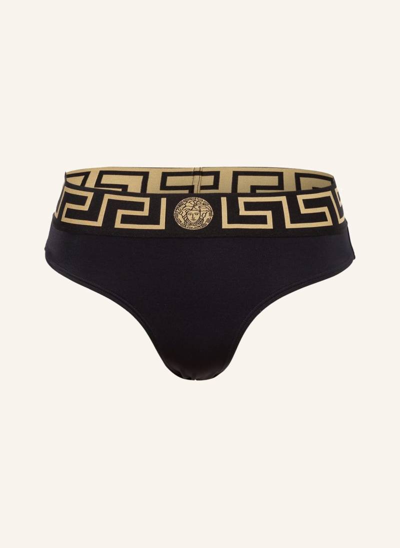 Versace Basic-Bikini-Hose schwarz von Versace