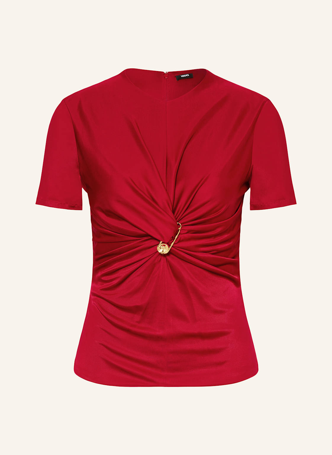 Versace Blusenshirt rot Versace Blusenshirt rot von Versace