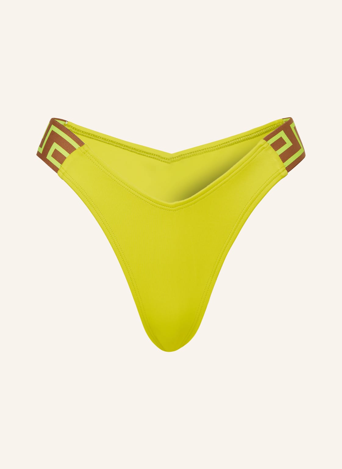 Versace Brazilian-Bikini-Hose gelb Versace Brazilian-Bikini-Hose gelb von Versace