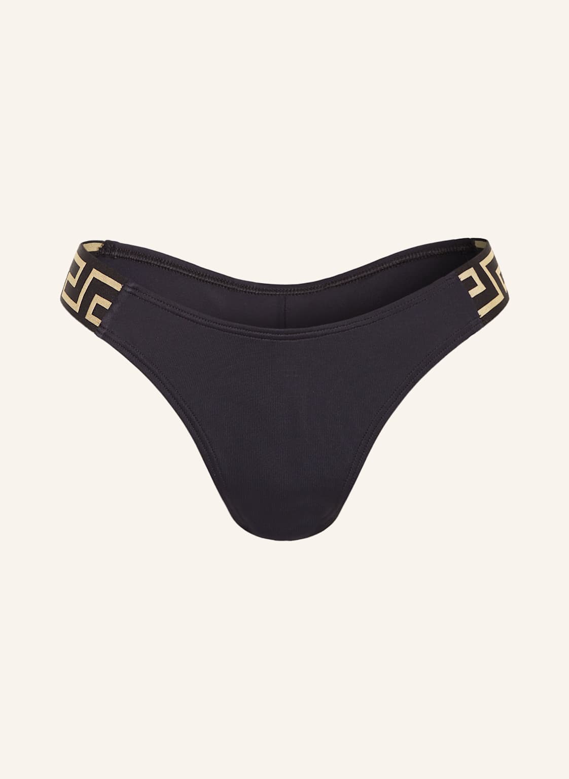 Versace Brazilian-Bikini-Hose schwarz von Versace