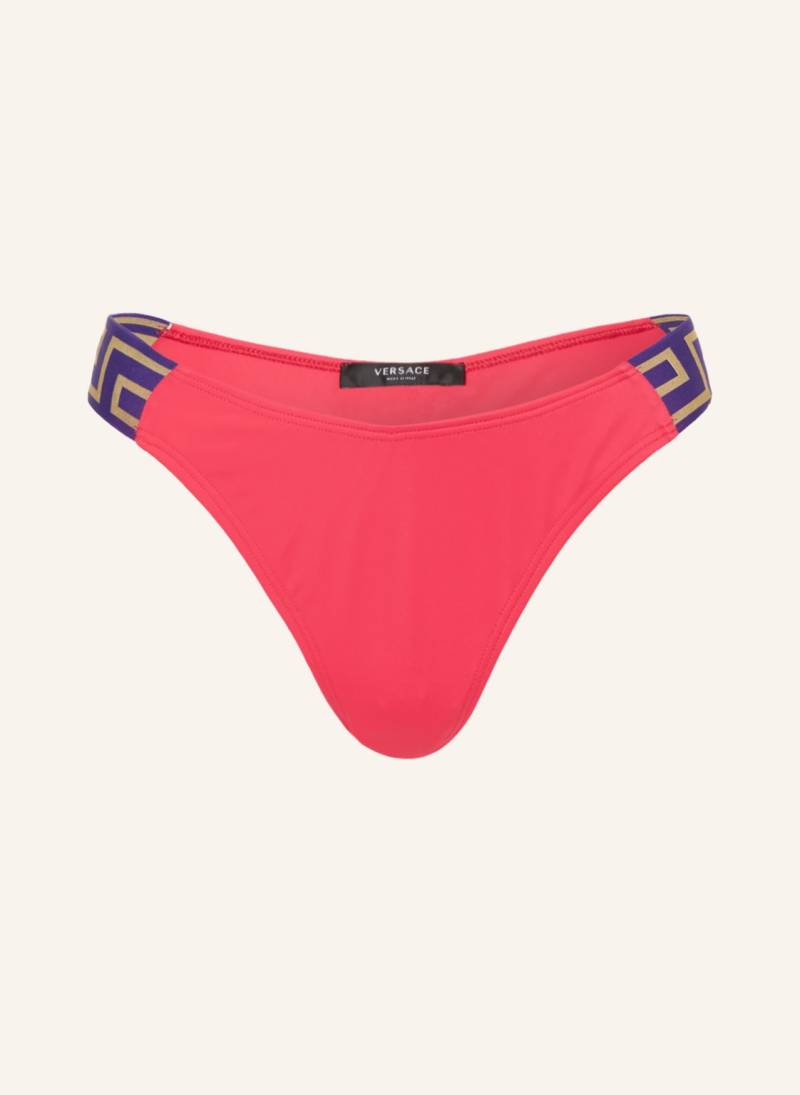 Versace Brazillian-Bikini-Hose pink von Versace