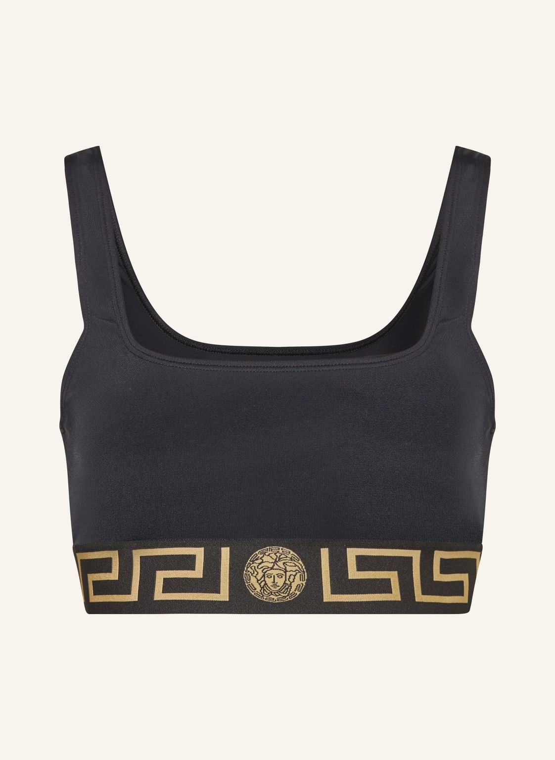 Versace Bustier-Bikini-Top schwarz Versace Bustier-Bikini-Top schwarz von Versace