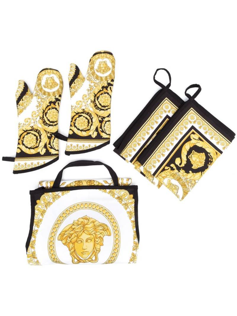 Versace Crete de Fleur kitchen set - White von Versace