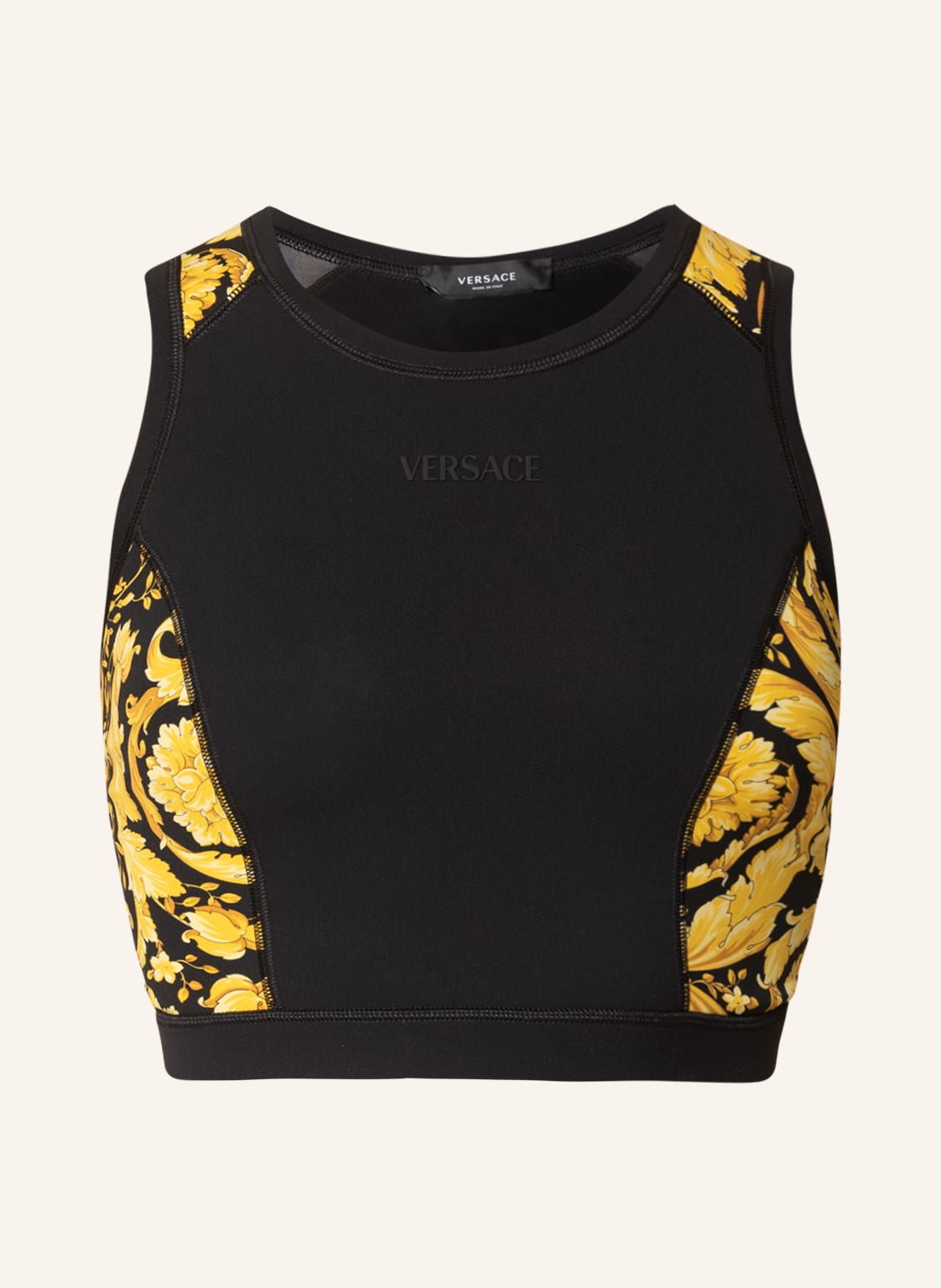 Versace Cropped-Top Barocco schwarz Versace Cropped-Top Barocco schwarz von Versace