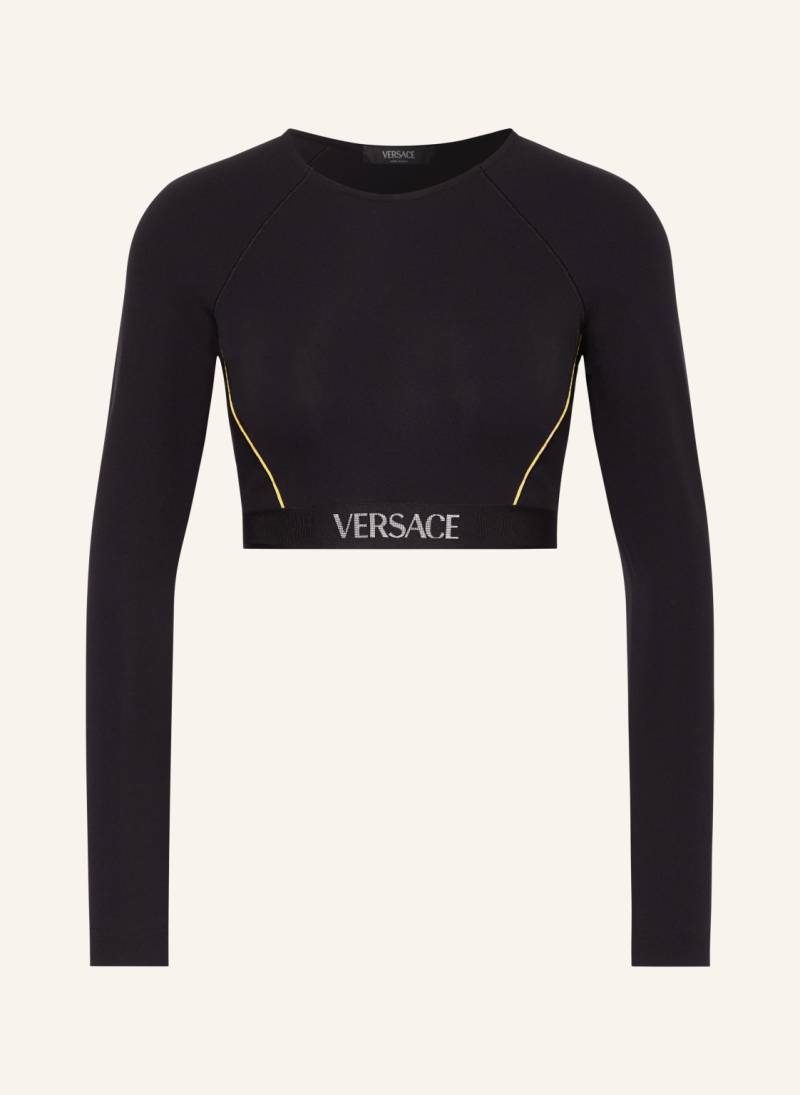 Versace Cropped-Top schwarz Versace Cropped-Top schwarz von Versace