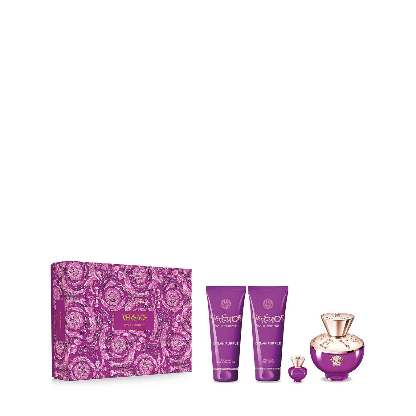 Versace Dylan Purple Sets mit Düften 4ST Damen von Versace