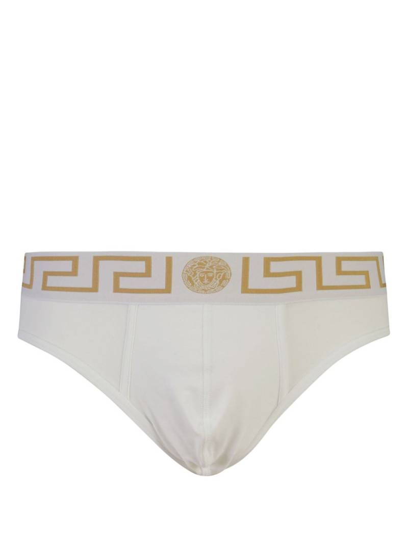 Versace Greca Border boxer briefs (set of two) - White von Versace