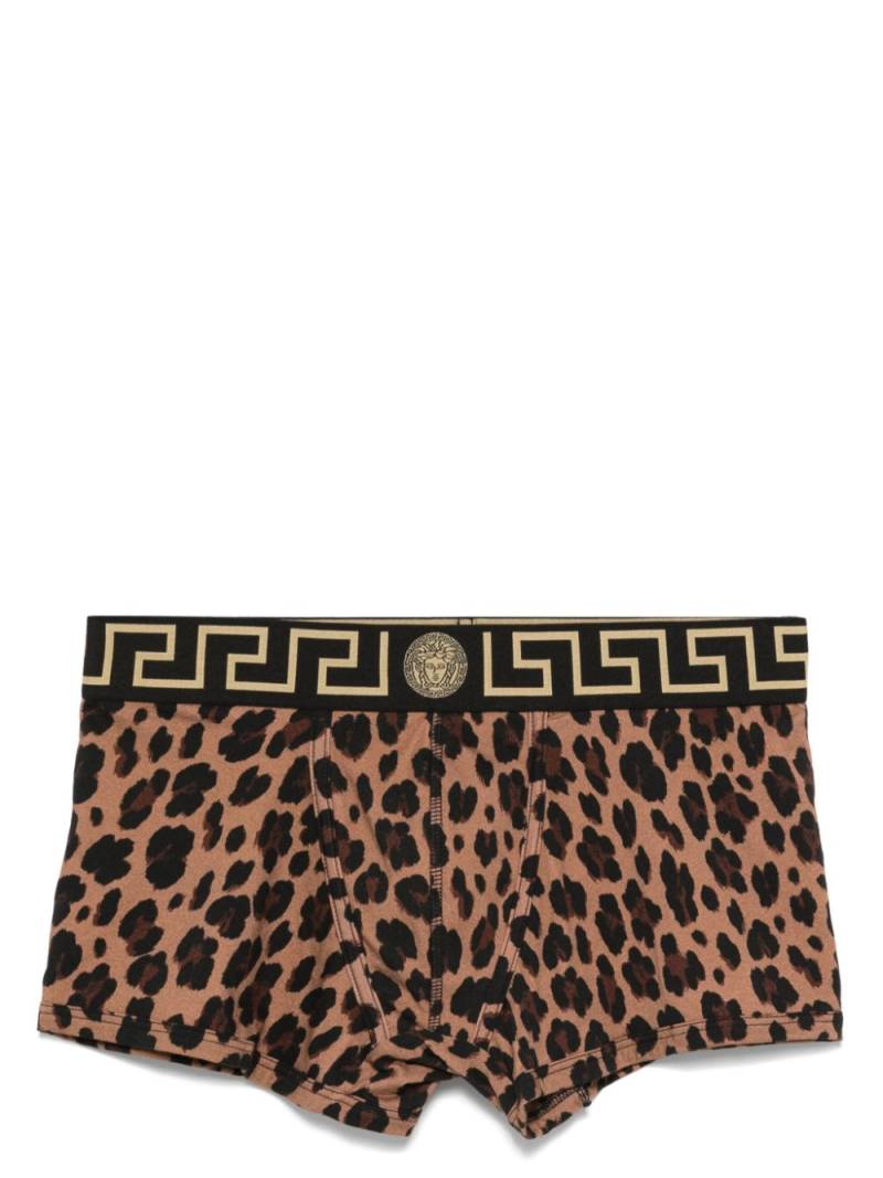 Versace Greca Border boxers - Brown von Versace