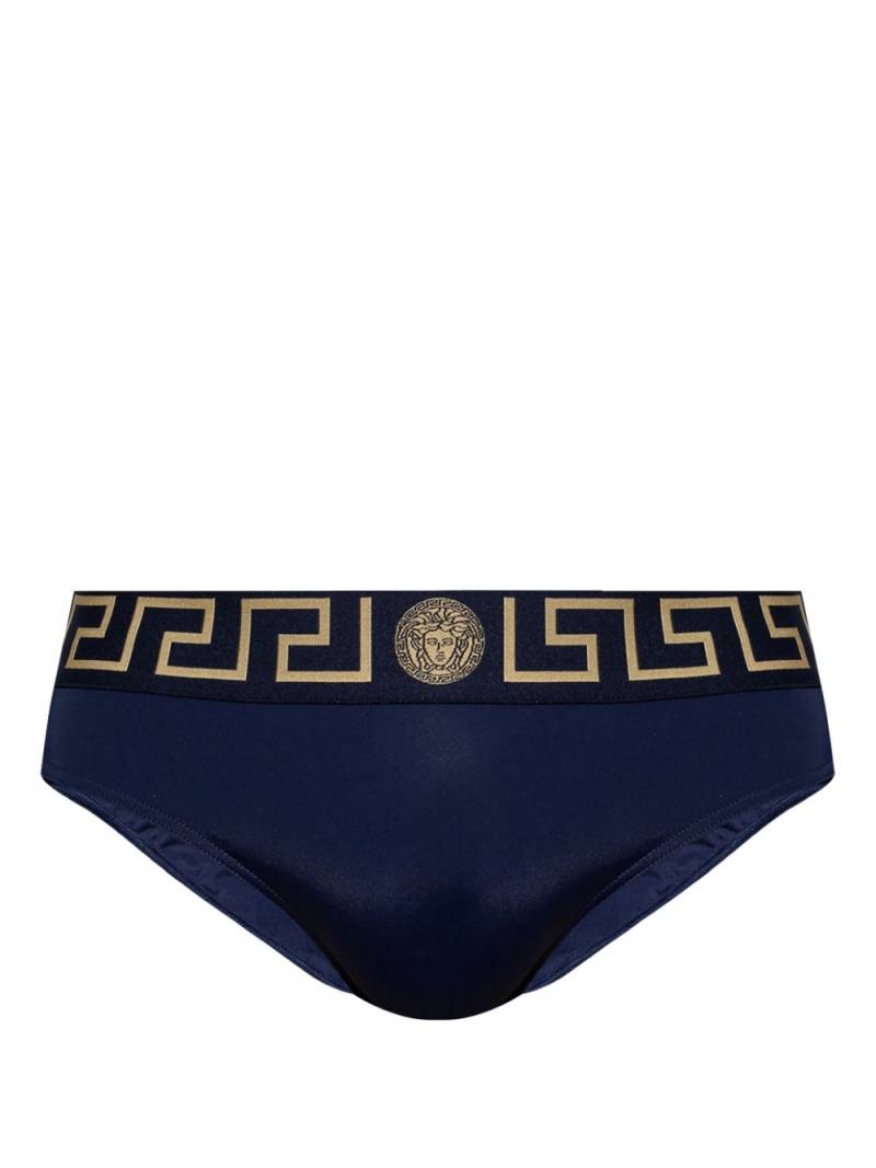 Versace Greca Border briefs - Blue von Versace