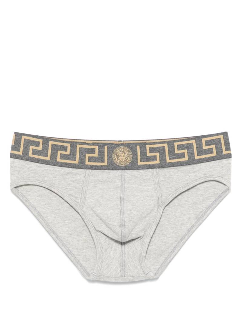 Versace Greca Border briefs - Grey von Versace