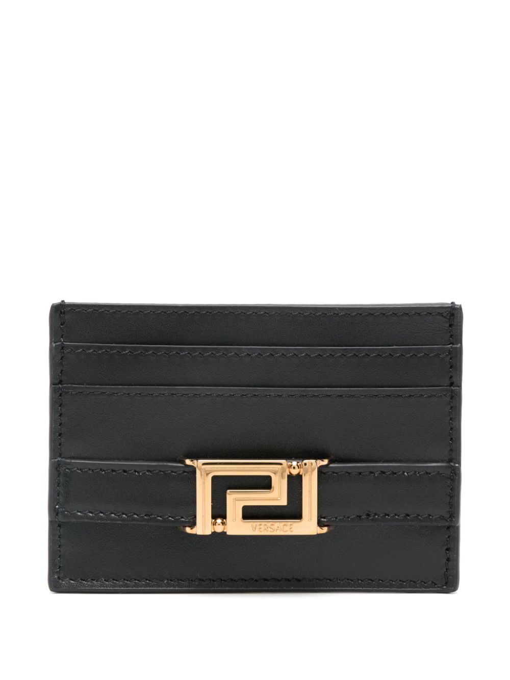 Versace Greca Godess card holder - Black von Versace