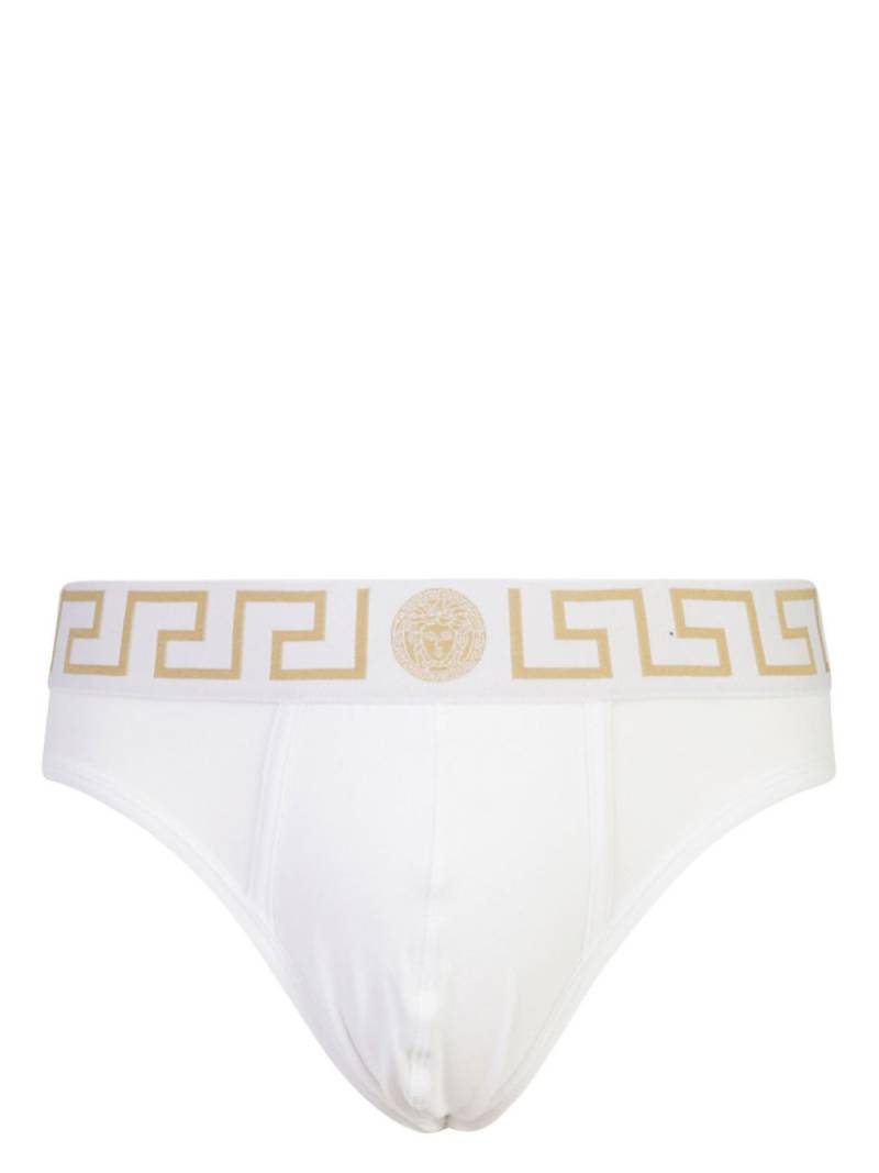 Versace Greca Medusa two-piece briefs set - Black von Versace