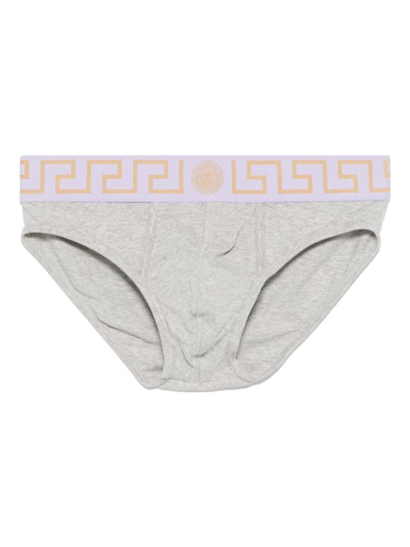 Versace Greca border briefs - Grey von Versace