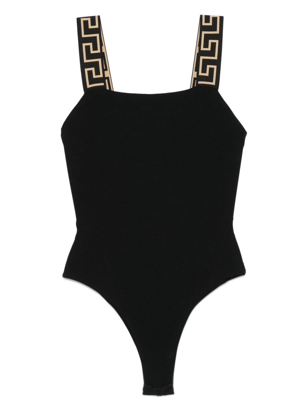 Versace Greca-detailing bodysuit - Black von Versace