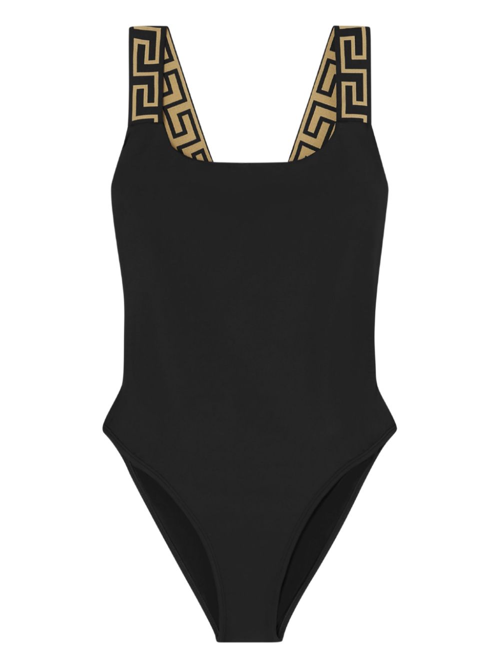 Versace Greca swimsuit - Black von Versace