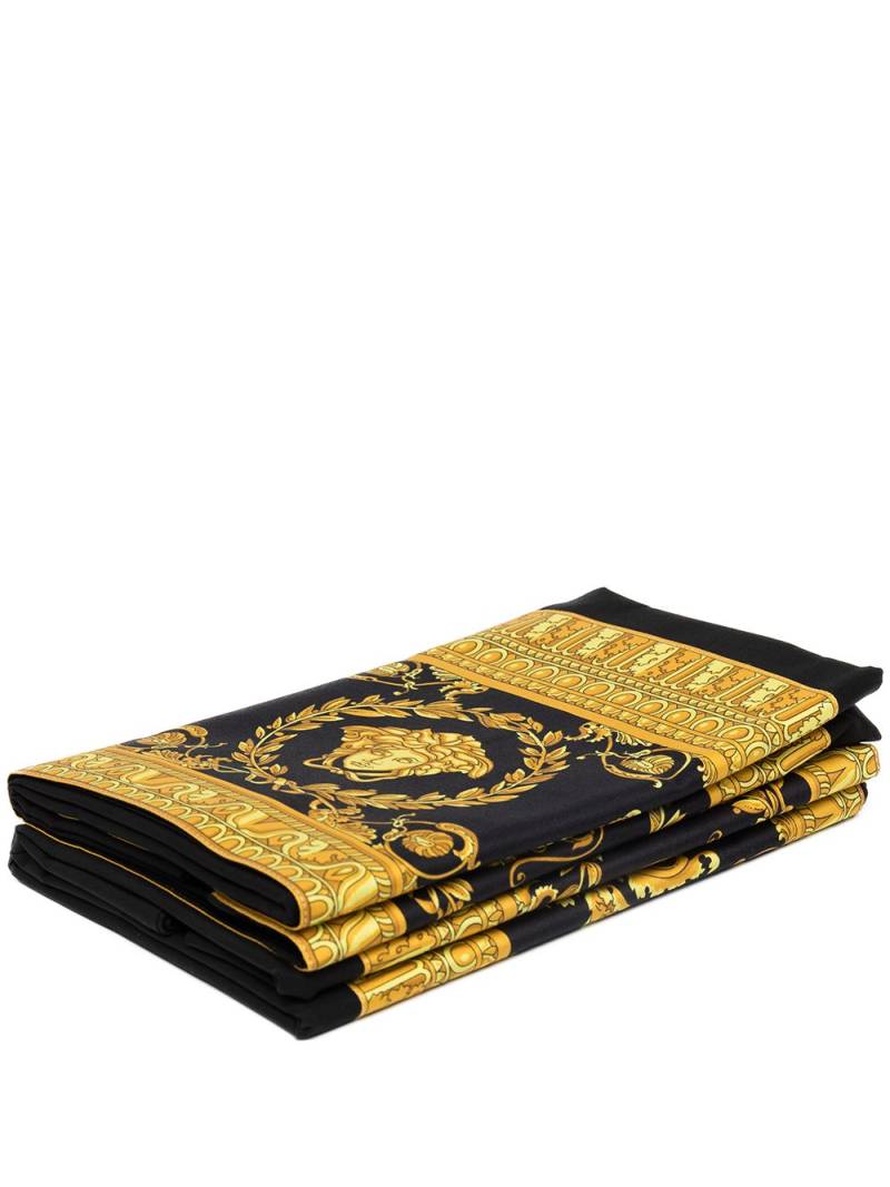 Versace I Love Baroque pillowcase (set of two) - Black von Versace