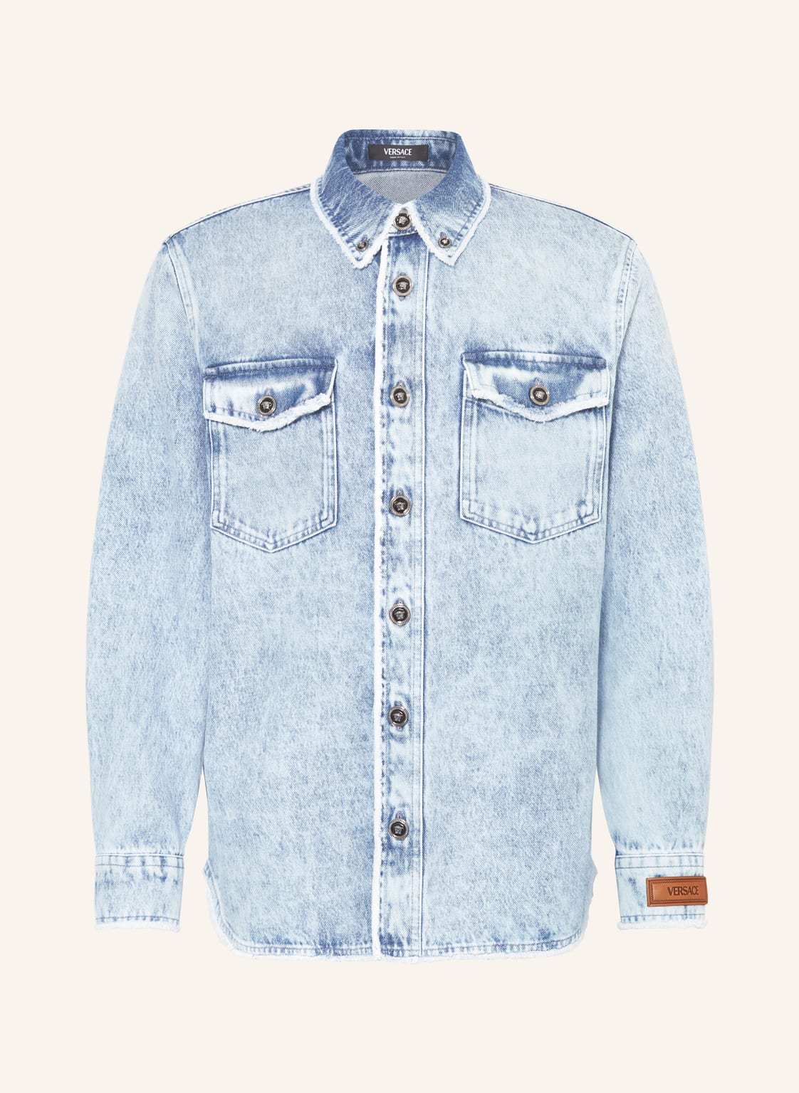 Versace Jeans-Overshirt blau von Versace