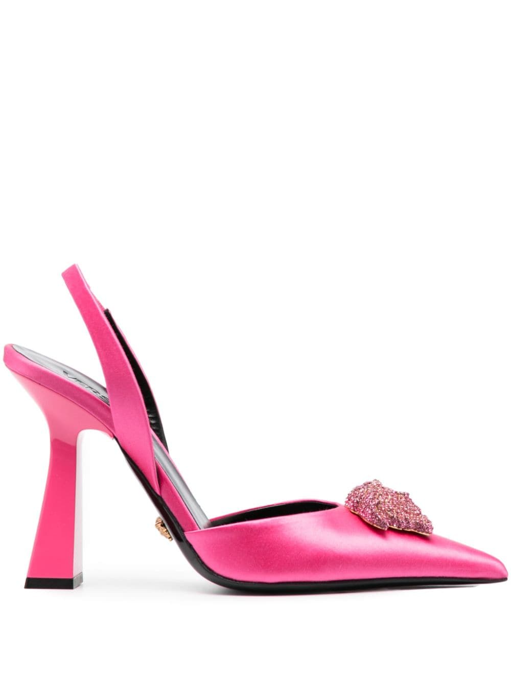 Versace La Medusa 105mm slingback pumps - Pink von Versace