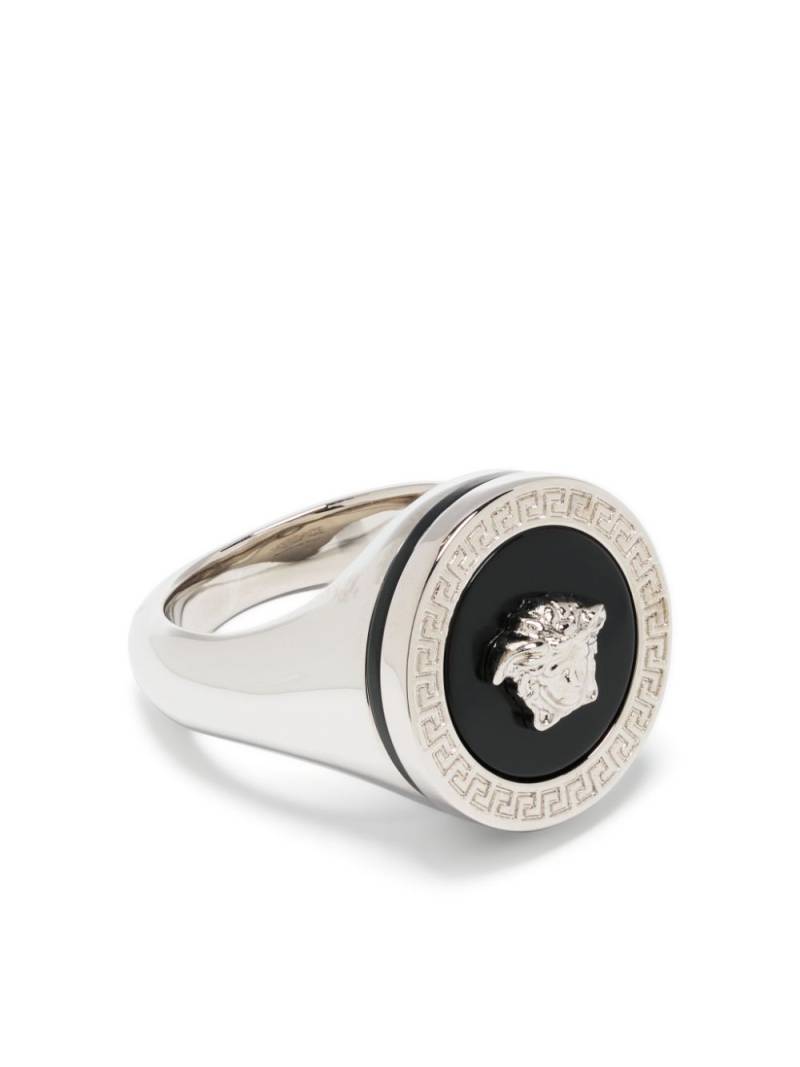 Versace La Medusa Greca ring - Silver von Versace