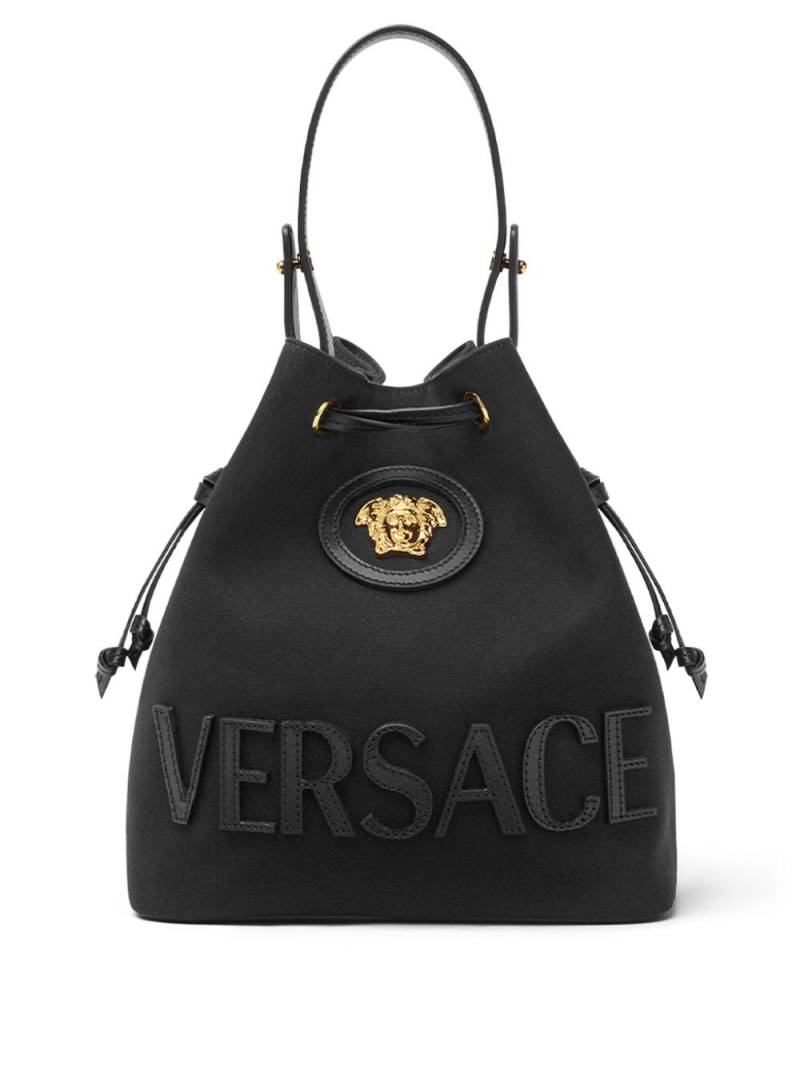 Versace La Medusa bucket bag - Black von Versace