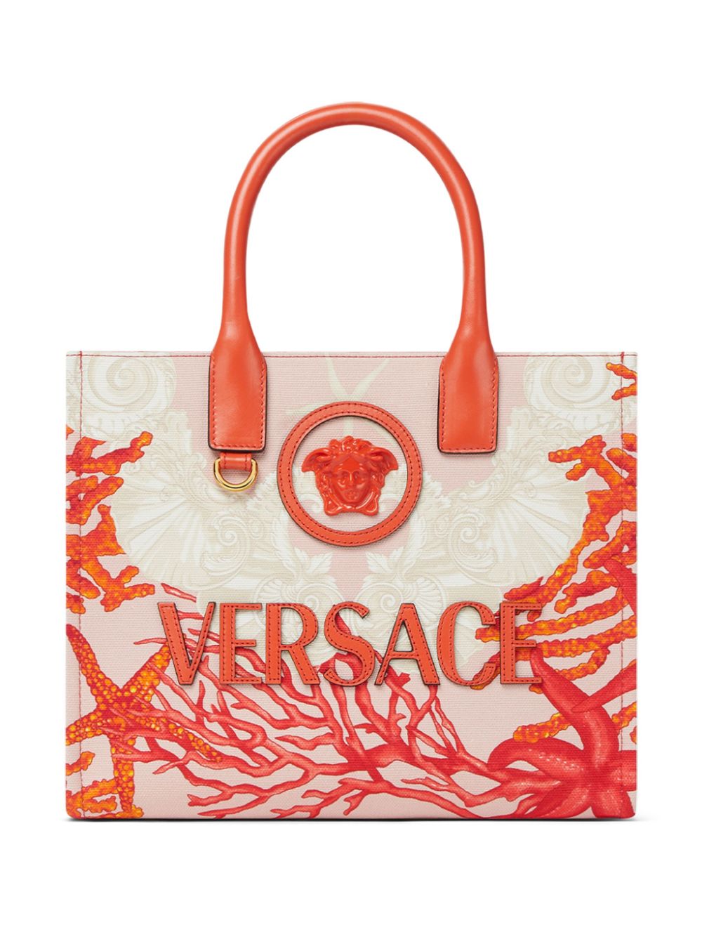 Versace small La Medusa Barocco Sea tote bag - Neutrals von Versace