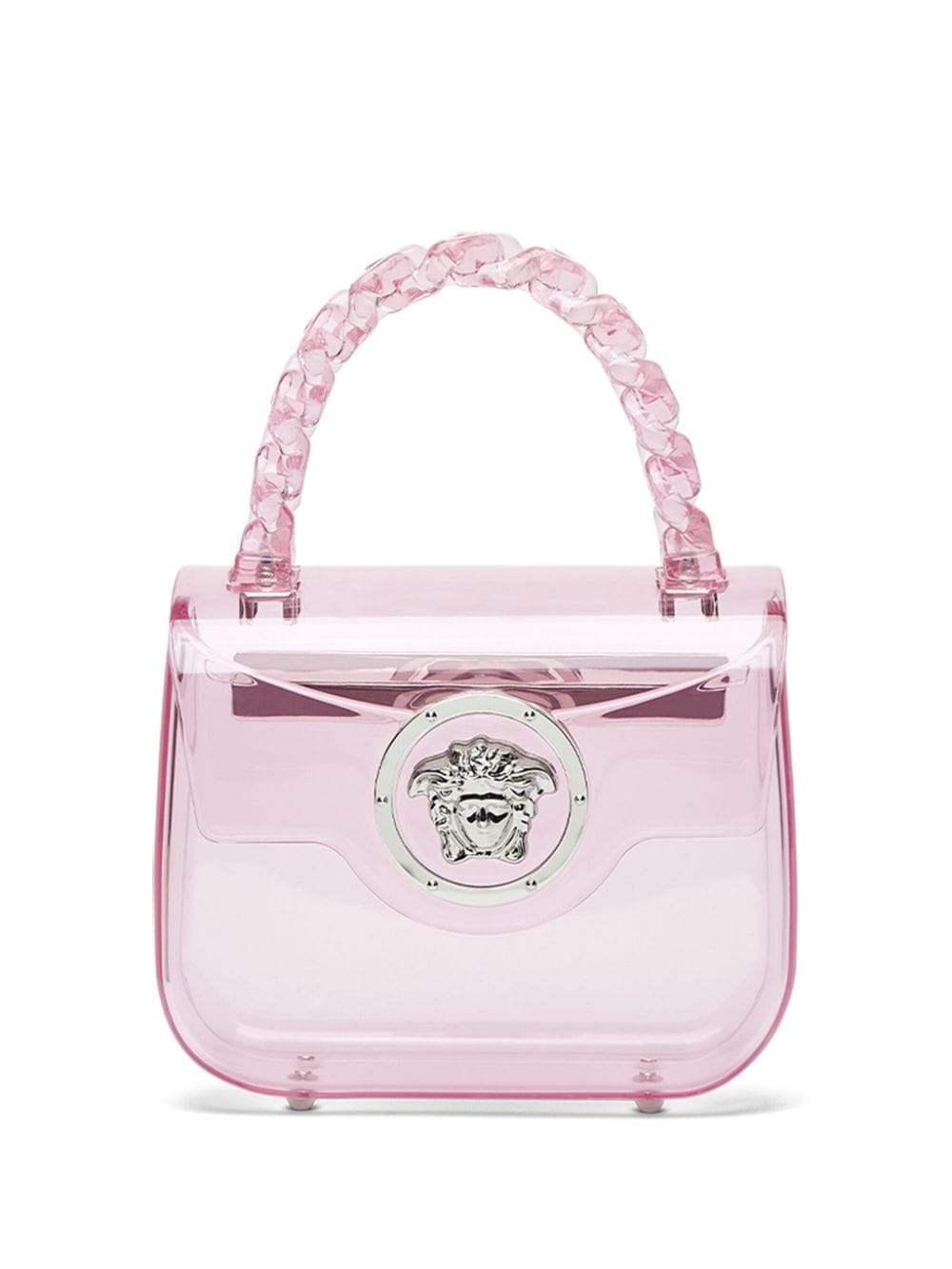 Versace La Medusa logo-plaque mini bag - Pink von Versace