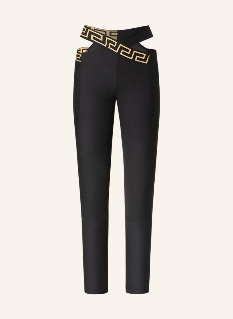 Versace Leggings schwarz von Versace